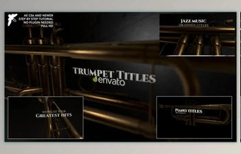 Download <span class='badge badge-warning'>Jazz</span> trumpet Titles (Videohive 37300885) - AE Project