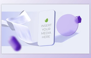 Download <span class='badge badge-warning'>3D</span> Calm Clean App <span class='badge badge-warning'>Promo</span> (Videohive 37263057) - AE Project