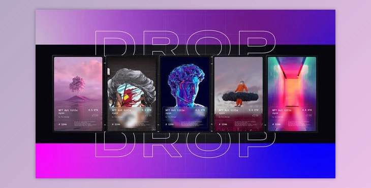 Download NFT Drop Promo (Videohive 37262410) - AE Project