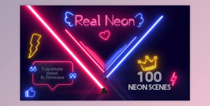 Download Real Neon (Videohive 37139796) - AE Project