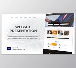 Download Website Presentation (VideoHive 37198784) - PR Project