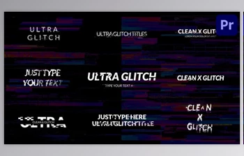 Download Simple <span class='badge badge-warning'>Glitch</span> Titles | Premiere Pro MOGRT (VideoHive 37182962)