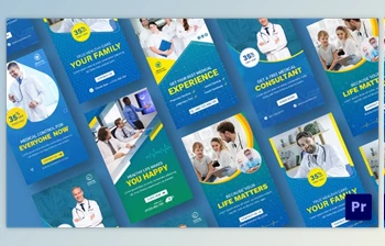 Download Medical Healthcare Promo Stories Pack For Premiere Pro (<span class='badge badge-warning'>VideoHive</span> 37196442) - PR <span class='badge badge-warning'>Project</span>