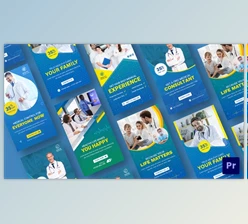 Download Medical Healthcare Promo Stories Pack For Premiere Pro (VideoHive 37196442) - PR Project