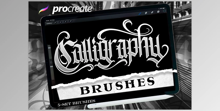 Download Calligraphy Brush #1 CreativeMarket - 6657473