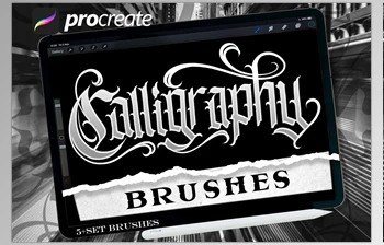 Download Calligraphy <span class='badge badge-warning'>Brush</span> #1 <span class='badge badge-warning'>CreativeMarket</span> - 6657473