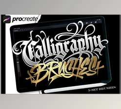 Download Calligraphy brush #2 CreativeMarket - 6637074