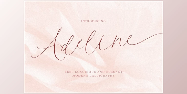 Download Adeline – Modern Light Calligraphy