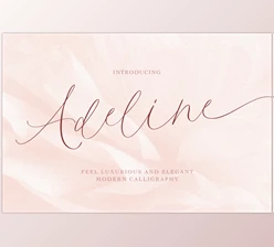 Download Adeline – Modern Light Calligraphy