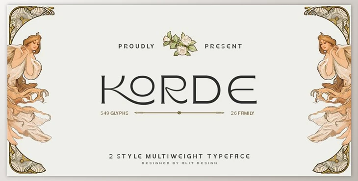 Download Korde Font Family
