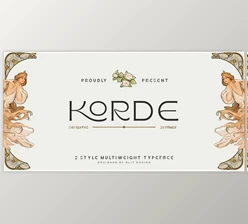 Download Korde Font Family