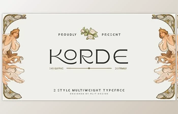 Download Korde <span class='badge badge-warning'>Font</span> Family