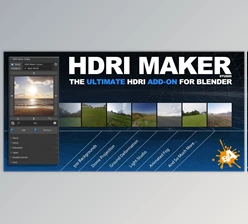 Blender - Download HDRI Maker v3.1.100 + Full Library 8K Version for Blender