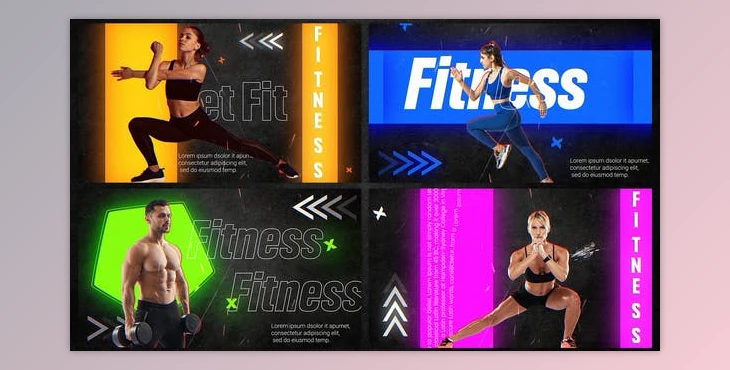 Download Burn Fitness And Sports Slideshow (Videohive 37437249) - AE Project