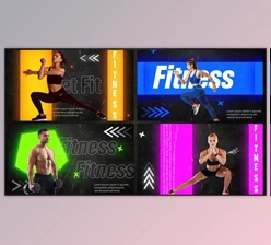 Download Burn Fitness And Sports Slideshow (Videohive 37437249) - AE Project