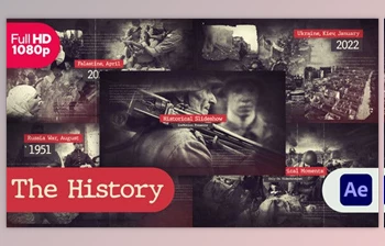 Download Historical Slideshow / Vintage Documentary / Old Memories Photo Album (Videohive 37441836) - AE Project