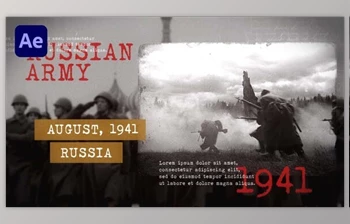 Download Historical Slideshow | Wolrd <span class='badge badge-warning'>War</span> | Vintage Documentary (Videohive 37335246) - AE Project