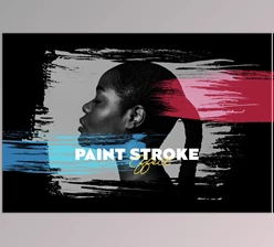 Download Paint Stroke Photo Effect CreativeMarket - 7158004