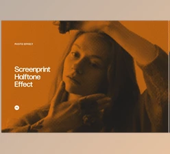 Download Screenprint Halftone Effect CreativeMarket - 7158294