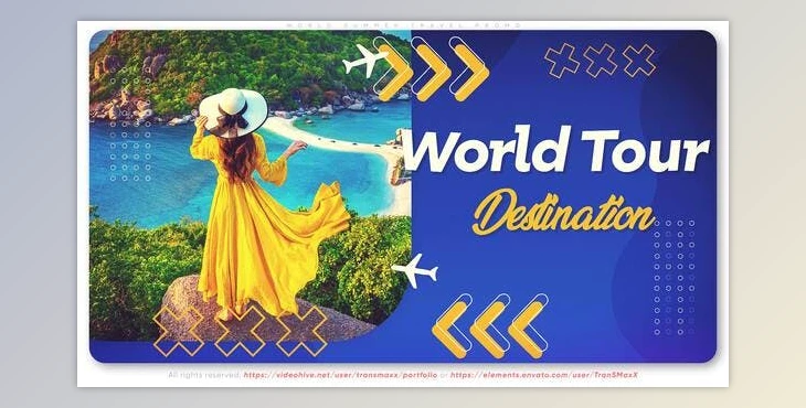 Download World Summer Travel Promo (Videohive 37385859) - AE Project