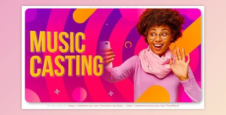 Download Music Casting Intro (Videohive 37398014) - AE Project