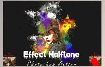 Download <span class='badge badge-warning'>Effect</span> Halftone Photoshop Action <span class='badge badge-warning'>CreativeMarket</span> - 7175898