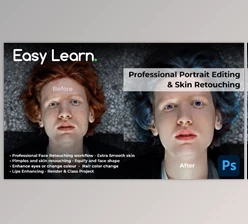 Download Professional Portrait Editing | Skin, Face Photo Retouching | Adobe Photoshop Short Master Class