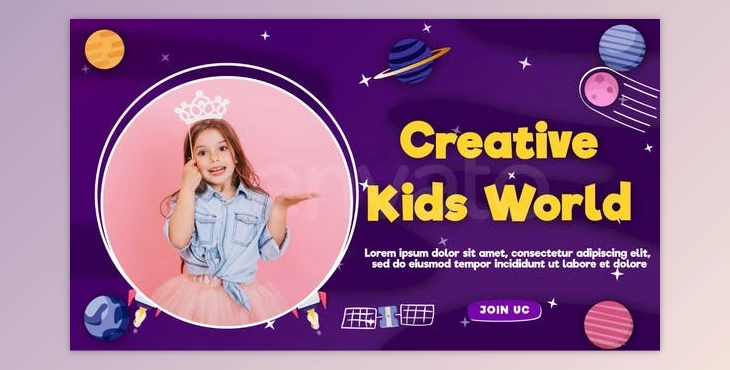 Download Kids Planet Slideshow 3 (VideoHive 37280645) - AE Project