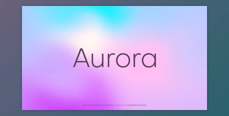 Download Gradients – Aurora (VideoHive 37279281) - AE Project