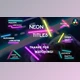 Download Neon Lights Titles | DaVinci Resolve (VideoHive 36890302)