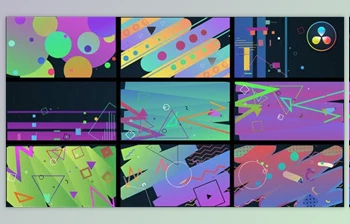 Download Colorful <span class='badge badge-warning'>Shape</span> Transitions [DaVinci Resolve] (VideoHive 36949913)