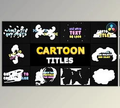 Download Cartoon Smoke Titles | DaVinci Resolve (VideoHive 37247068)