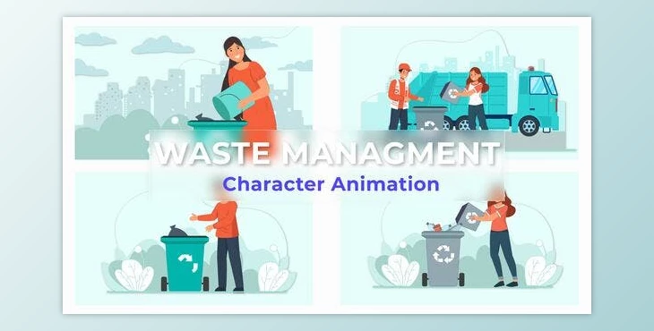 Download Waste Management Explainer And Animation Scene Pack (Videohive 36858094) - AE Project