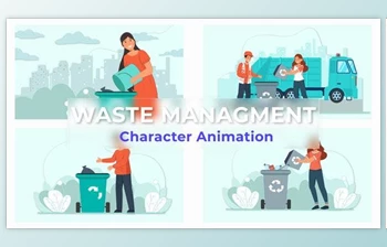 Download Waste Management Explainer And <span class='badge badge-warning'>Animation</span> Scene Pack (Videohive 36858094) - AE Project