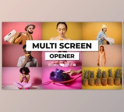 Download Dynamic Multi Screen Opener (Videohive 36334777) - AE Project