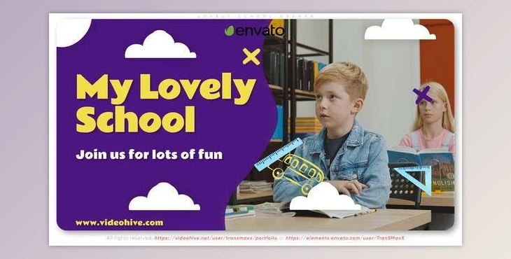 Download Lovely School Opener (Videohive 37584966) - AE Project