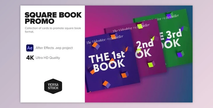 Download Videohive Square Book Publishing House 37563395