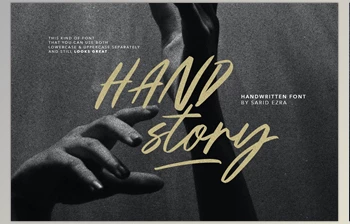 Download Handstory – Handwritten <span class='badge badge-warning'>Font</span>