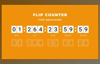 Download <span class='badge badge-warning'>Flip</span> Counter (Videohive 37640630) - AE Project