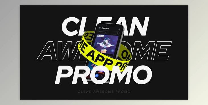 Download Big Typo App Promo (Videohive 37642614) - AE Project
