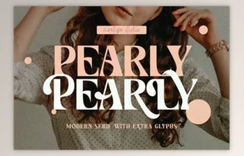 Download Pearly <span class='badge badge-warning'>Font</span> – Display Modern Serif <span class='badge badge-warning'>Font</span> with Extra Glyphs