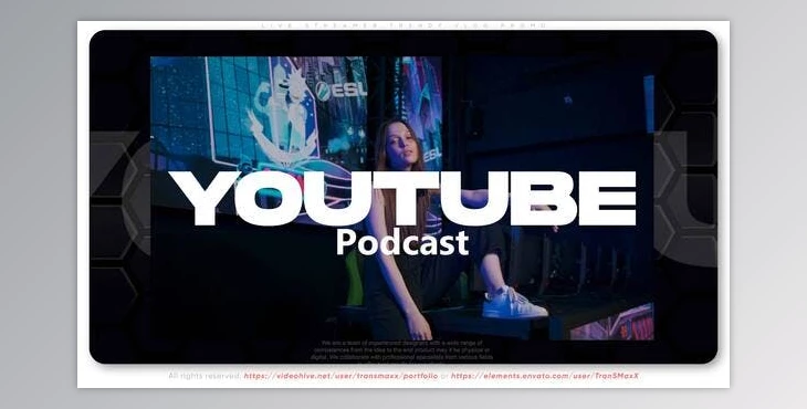 Download Live Streamer Trendy Vlog Promo (Videohive 37242165) - AE Project