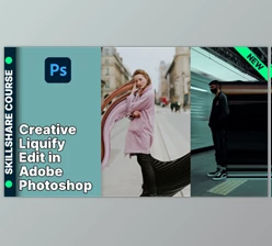 Download Creative Liquify Edit in Adobe Photoshop