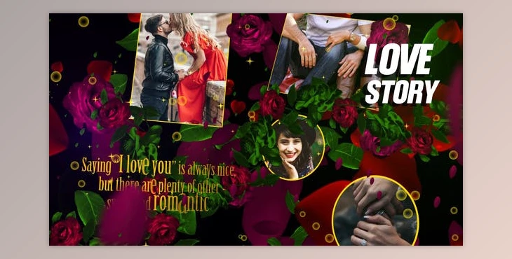 Download Intro – Love Story (Videohive 36152959) - AE Project