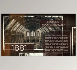 Download History Documentary Slideshow (Videohive 37559834) - AE Project