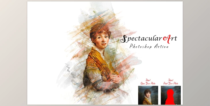 Download Spectacular Art Photoshop Action