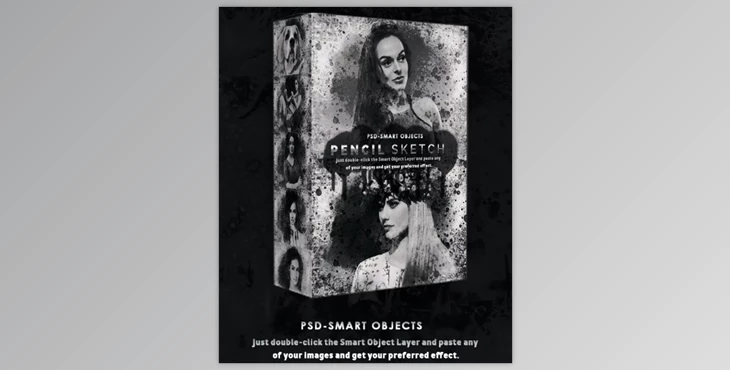 Download Pencil Sketch Photoshop GraphicRiver - 37621302