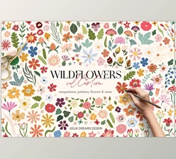 Download Wildflowers Collection CreativeMarket - 6635876