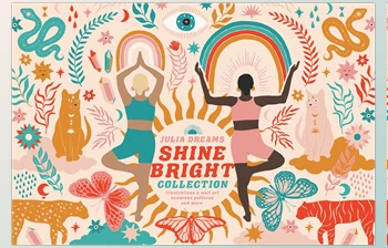 Download Shine Bright <span class='badge badge-warning'>Collection</span> <span class='badge badge-warning'>CreativeMarket</span> - 6599669