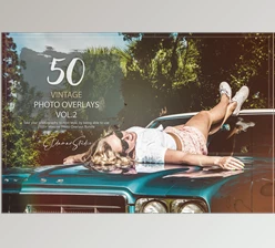 Download 50 Vintage Photo Overlays – Vol. 2
